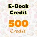 E-Book Credit 500 credit