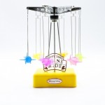 กล่องดนตรีชิงช้าเครื่องบิน (ฐานสีเหลือง)