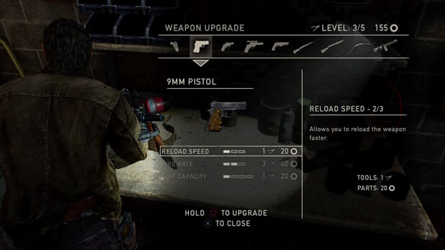 ระบบพัฒนาอาวุธด้วยเศษเหล็กที่เก็บได้ทั่วไปในเกม